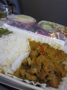タイ国際航空機内食
