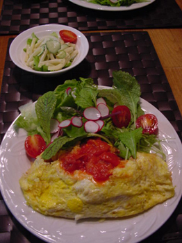 料理オムライス