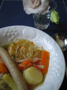 ソーセージのポトフ