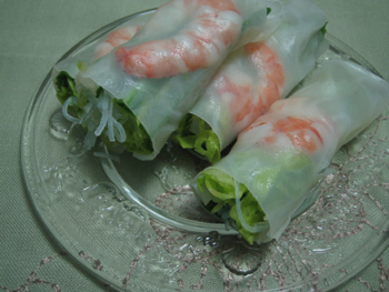 料理,生春巻き