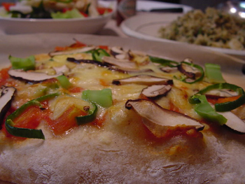料理天然酵母生地手作りピザ