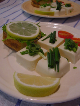 料理お豆腐