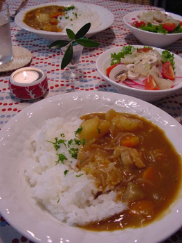料理,チキンカレー