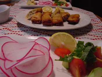 料理,春巻き