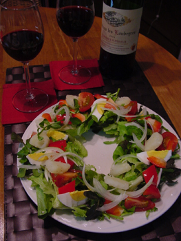 料理,サラダ,リーフ