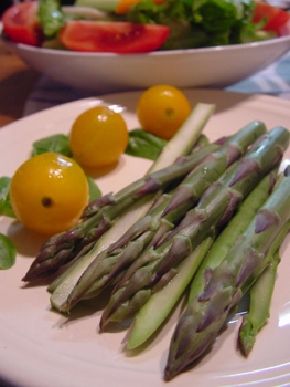 紫アスパラガス