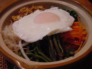 石焼ビビンバ風