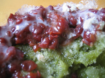 抹茶あずきミルク