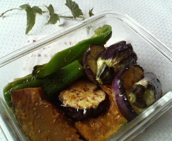 野菜の揚げ浸し