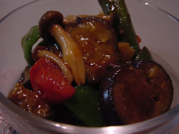 ナスのカレートロ煮