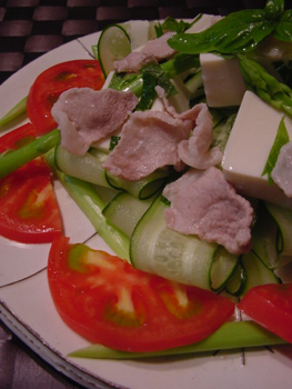 豚シャブサラダ