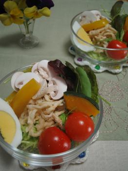 料理,切り干し大根サラダ