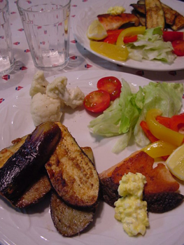 料理,茄子の生姜焼き