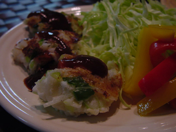 料理,ふわふわバーグ