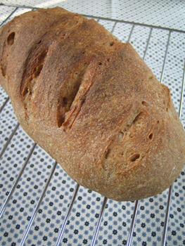 ヨーグルト酵母で焼いたパン