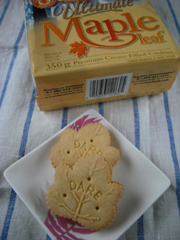 メープルリーフクッキー
